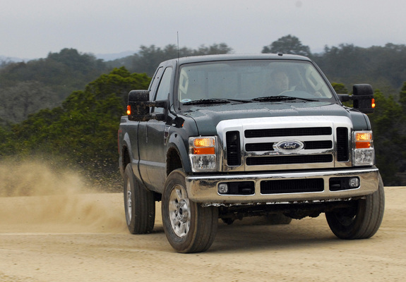 Ford F-250 Super Duty Extended Cab 2007–09 wallpapers