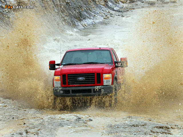 Ford F-250 FX4 2007–10 wallpapers (640 x 480)