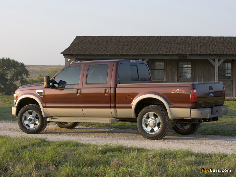 Ford F-250 Super Duty Crew Cab 2007–09 wallpapers (800 x 600)