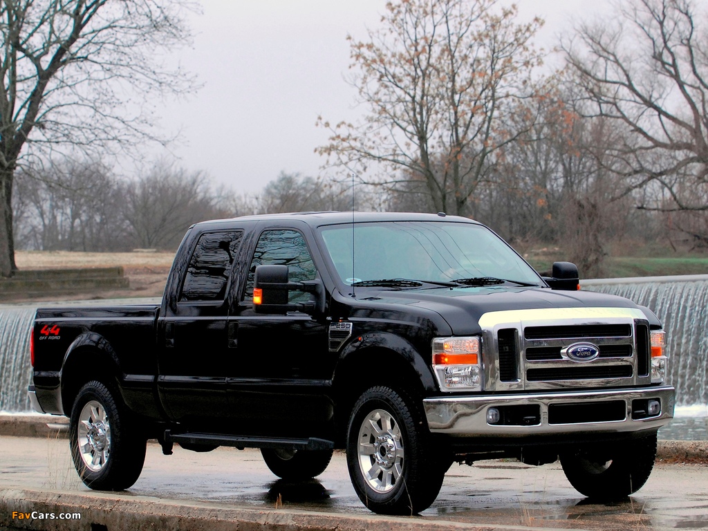 Ford F-250 Super Duty Crew Cab 2007–09 wallpapers (1024 x 768)