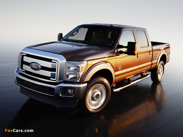 Ford F-250 Super Duty Crew Cab 2009–10 wallpapers (640 x 480)