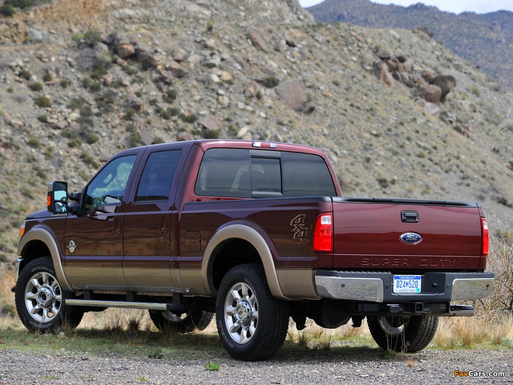 Ford F-250 Super Duty Crew Cab 2009–10 wallpapers (1024 x 768)