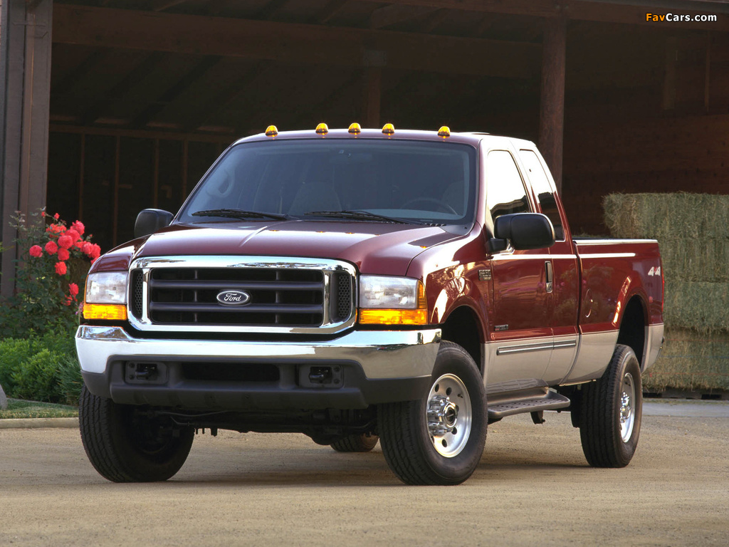 Ford F-350 Super Duty Extended Cab 1999–2004 images (1024 x 768)