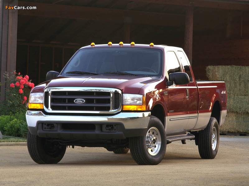 Ford F-350 Super Duty Extended Cab 1999–2004 images (800 x 600)