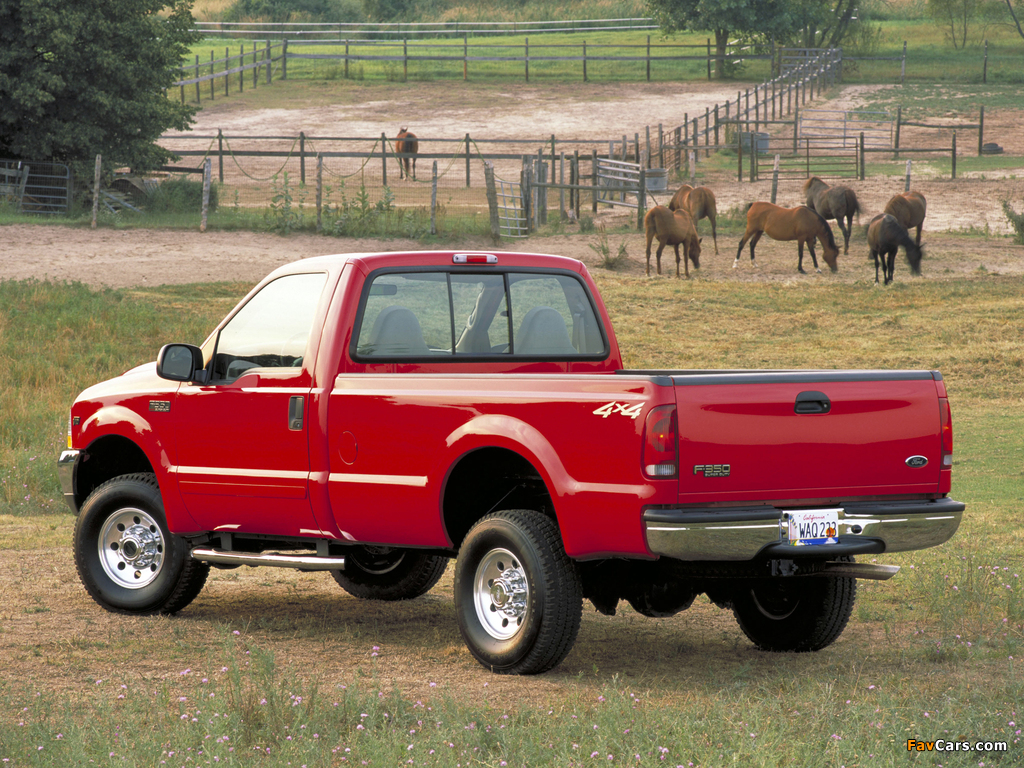 Ford F-350 Super Duty Regular Cab 1999–2004 images (1024 x 768)