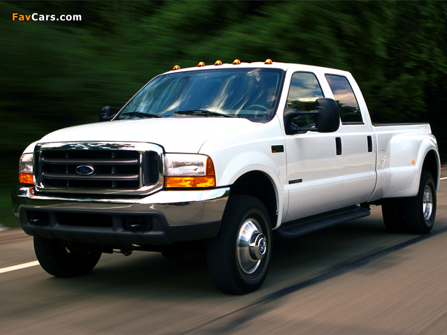Ford F-350 Super Duty Crew Cab 1999–2004 images (640 x 480)