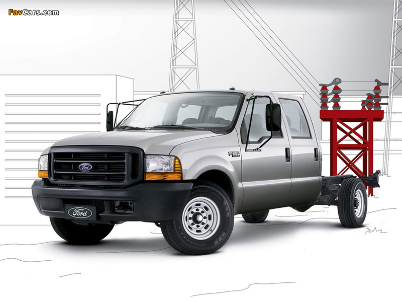 Ford F-350 Super Duty Crew Cab 1999–2004 photos (800 x 600)