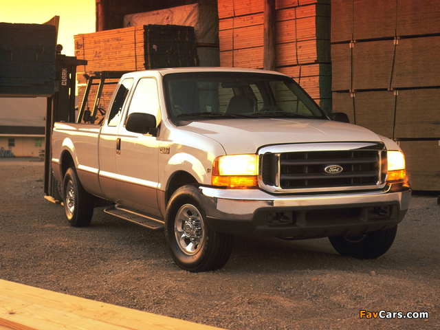 Ford F-350 Super Duty Extended Cab 1999–2004 pictures (640 x 480)