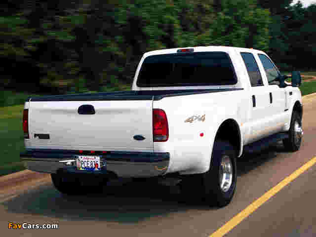 Ford F-350 Super Duty Crew Cab 1999–2004 pictures (640 x 480)