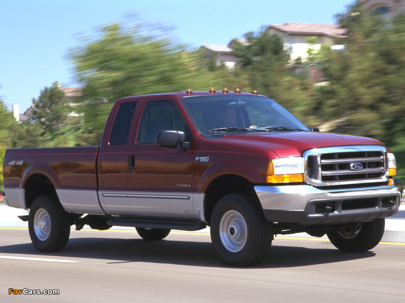 Ford F-350 Super Duty Extended Cab 1999–2004 wallpapers (800 x 600)