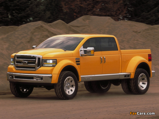Ford Mighty F-350 Tonka Concept 2002 wallpapers (640 x 480)