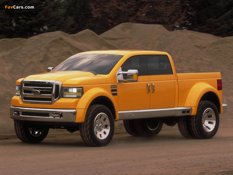 Ford Mighty F-350 Tonka Concept 2002 wallpapers (800 x 600)