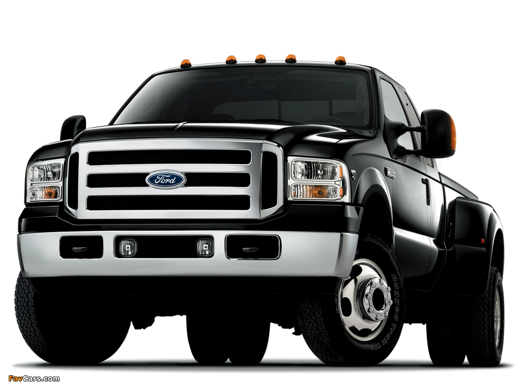 Ford F-350 Super Duty Super Cab 2005–07 pictures (1024 x 768)