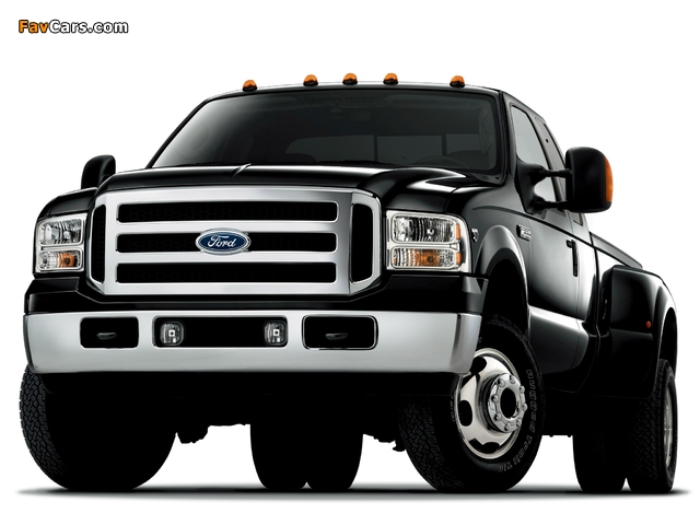 Ford F-350 Super Duty Super Cab 2005–07 pictures (640 x 480)
