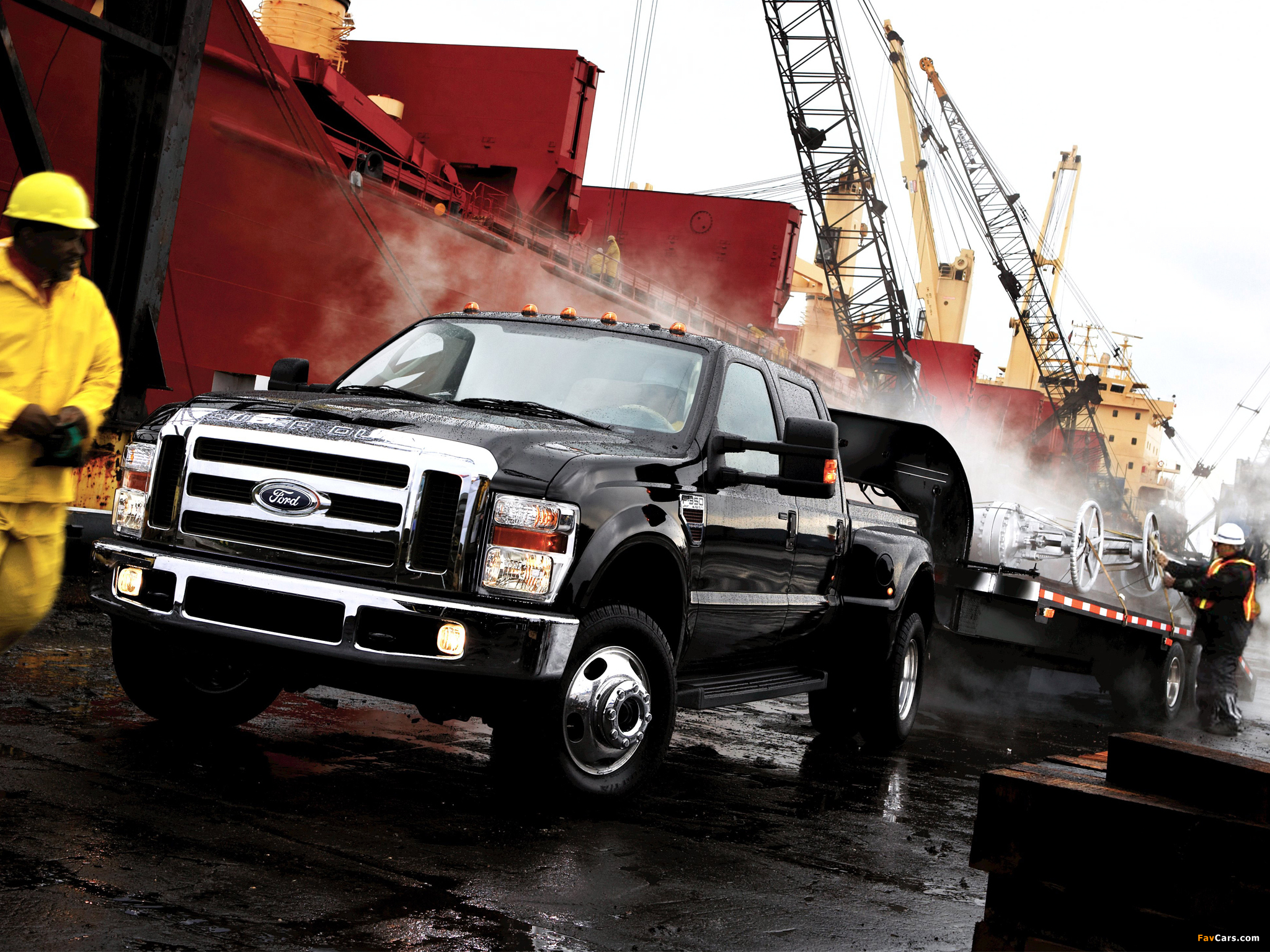 Ford F-350 Super Duty Crew Cab 2007–10 images (2048 x 1536)