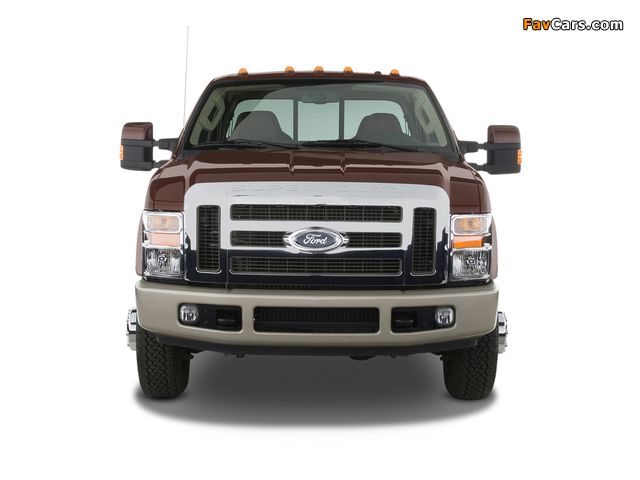 Ford F-350 Super Duty Crew Cab 2007–10 images (640 x 480)