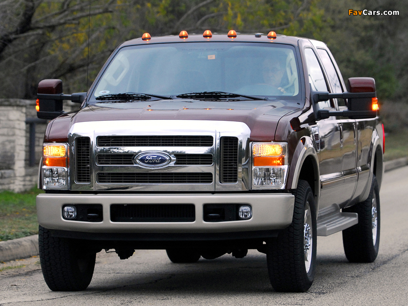Ford F-350 Super Duty Crew Cab 2007–10 images (800 x 600)