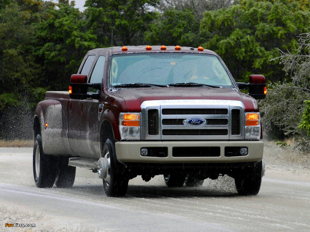 Ford F-350 Super Duty Crew Cab 2007–10 photos (1024 x 768)