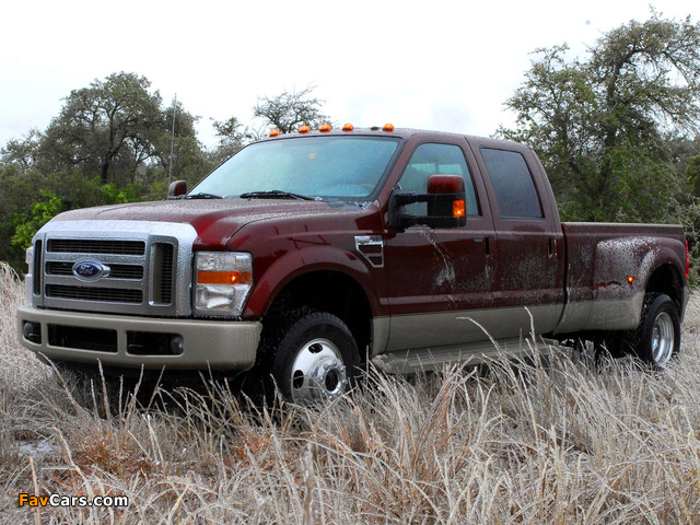 Ford F-350 Super Duty Crew Cab 2007–10 pictures (640 x 480)