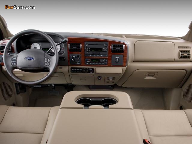 Ford F-350 Super Duty Crew Cab 2007–10 wallpapers (640 x 480)