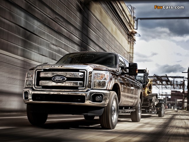 Ford F-350 Super Duty Crew Cab 2010 images (640 x 480)