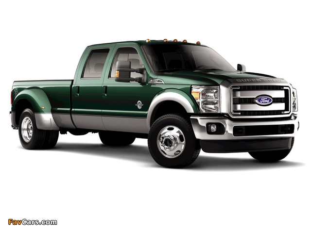 Ford F-350 Super Duty Crew Cab 2010 photos (640 x 480)