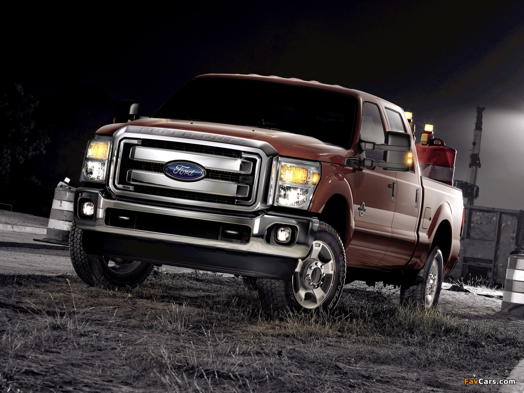 Ford F-350 Super Duty Crew Cab 2010 wallpapers (1024 x 768)