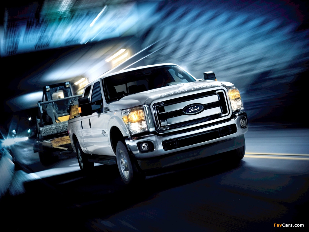 Ford F-350 Super Duty Crew Cab 2010 wallpapers (1024 x 768)