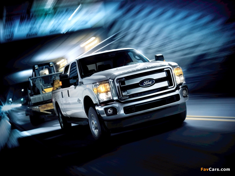 Ford F-350 Super Duty Crew Cab 2010 wallpapers (800 x 600)