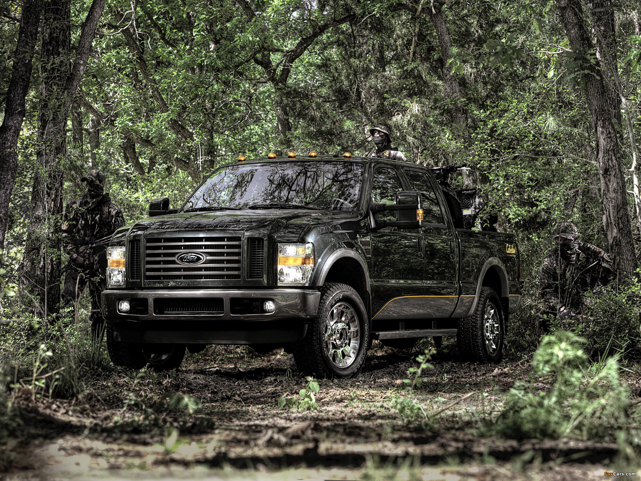 Ford F-350 Super Duty Cabelas FX4 Edition 2008–10 photos (2048 x 1536)