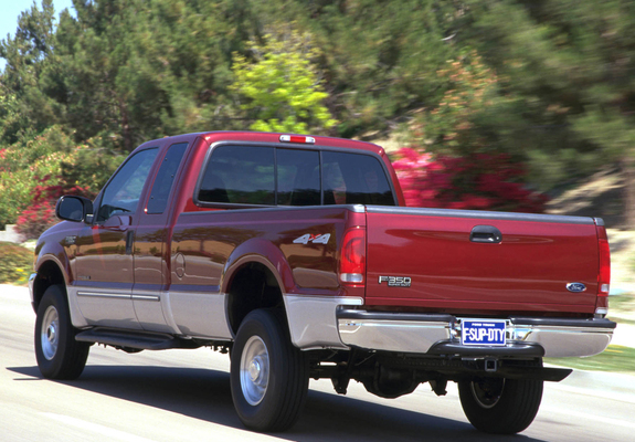 Images of Ford F-350 Super Duty Extended Cab 1999–2004