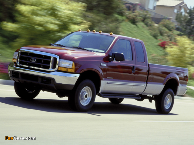 Images of Ford F-350 Super Duty Extended Cab 1999–2004 (640 x 480)