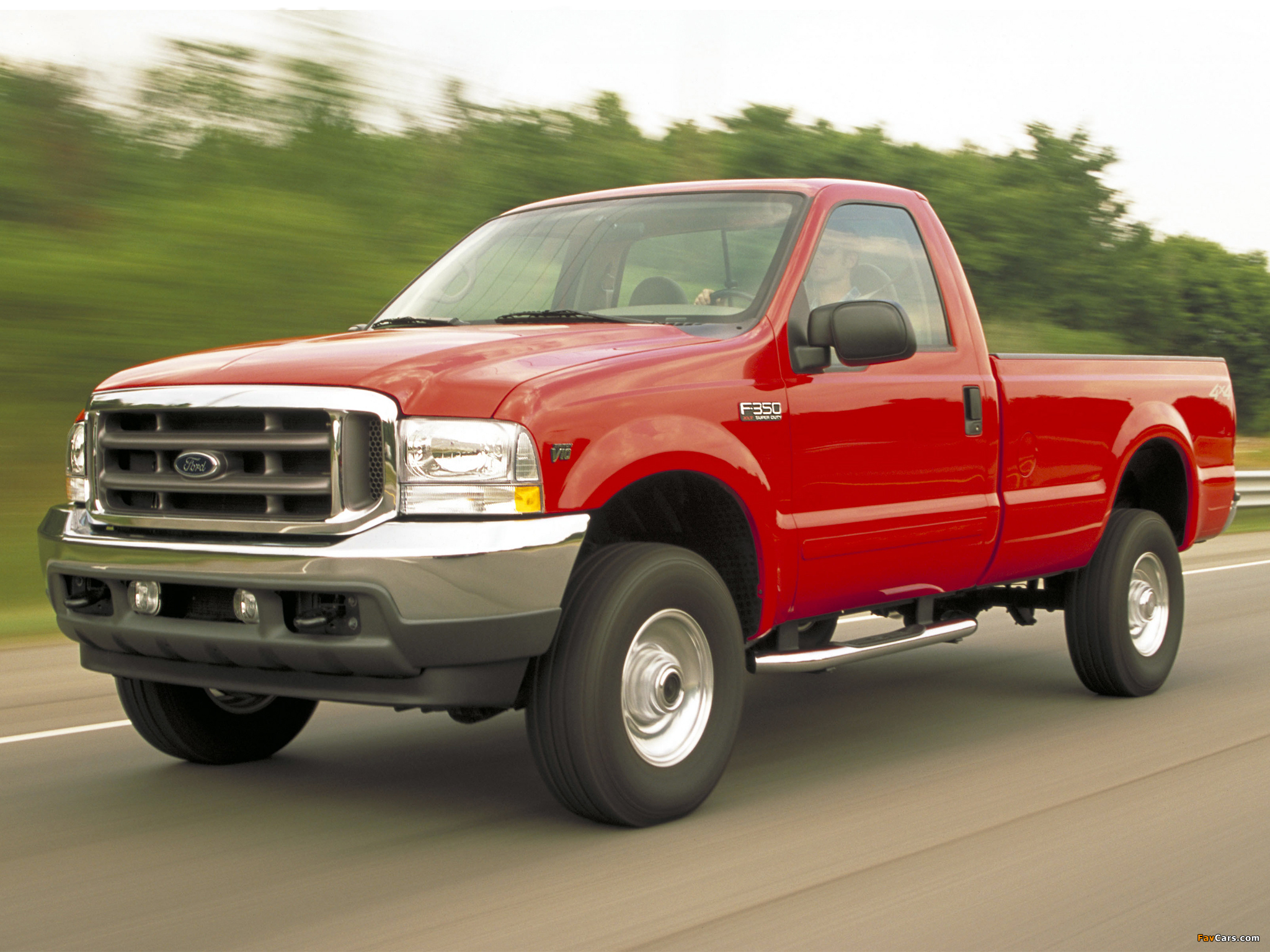 Images of Ford F-350 Super Duty Regular Cab 1999–2004 (2048 x 1536)