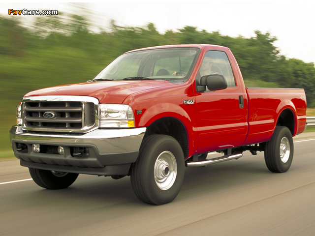 Images of Ford F-350 Super Duty Regular Cab 1999–2004 (640 x 480)