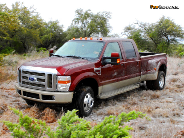 Images of Ford F-350 Super Duty Crew Cab 2007–10 (640 x 480)