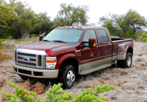 Images of Ford F-350 Super Duty Crew Cab 2007–10