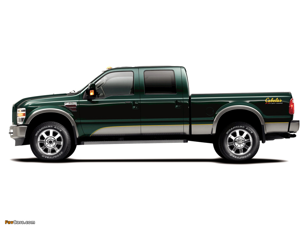 Images of Ford F-350 Super Duty Cabelas FX4 Edition 2008–10 (1024 x 768)