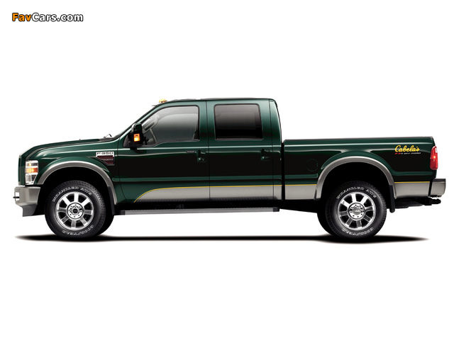 Images of Ford F-350 Super Duty Cabelas FX4 Edition 2008–10 (640 x 480)