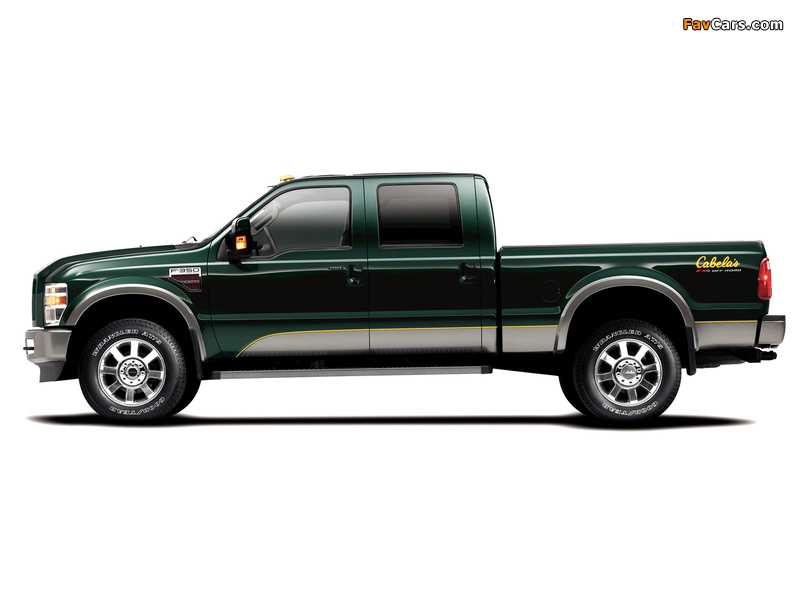 Images of Ford F-350 Super Duty Cabelas FX4 Edition 2008–10 (800 x 600)