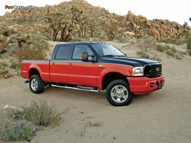 Photos of Ford F-350 Super Duty Harley-Davidson 2004 (640 x 480)