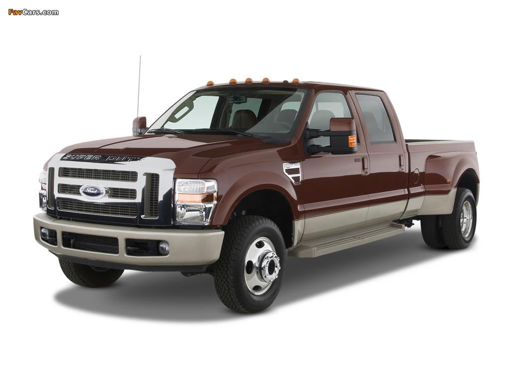 Photos of Ford F-350 Super Duty Crew Cab 2007–10 (1024 x 768)