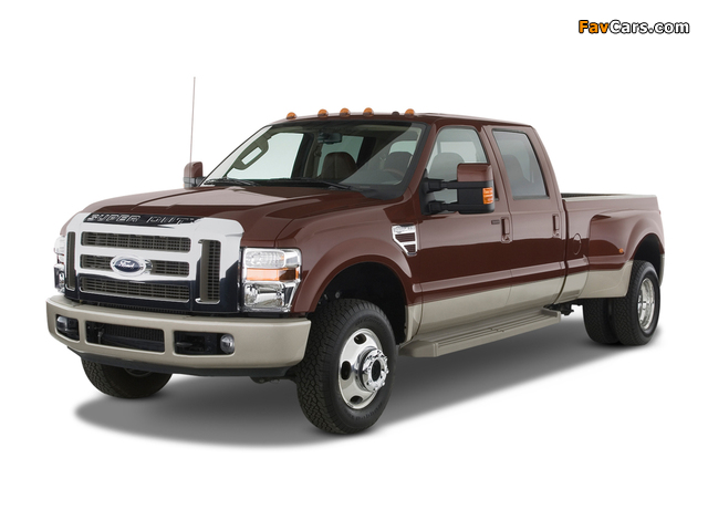 Photos of Ford F-350 Super Duty Crew Cab 2007–10 (640 x 480)