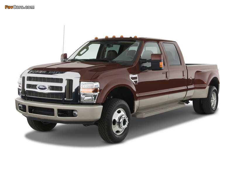 Photos of Ford F-350 Super Duty Crew Cab 2007–10 (800 x 600)