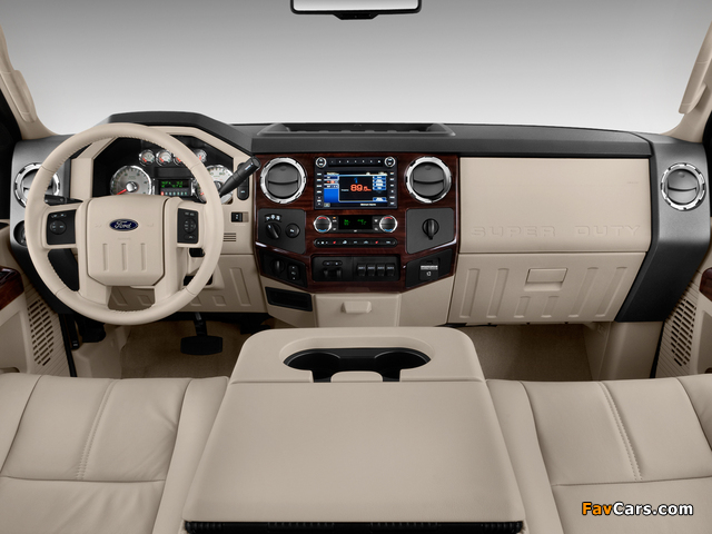 Photos of Ford F-350 Super Duty Crew Cab 2007–10 (640 x 480)