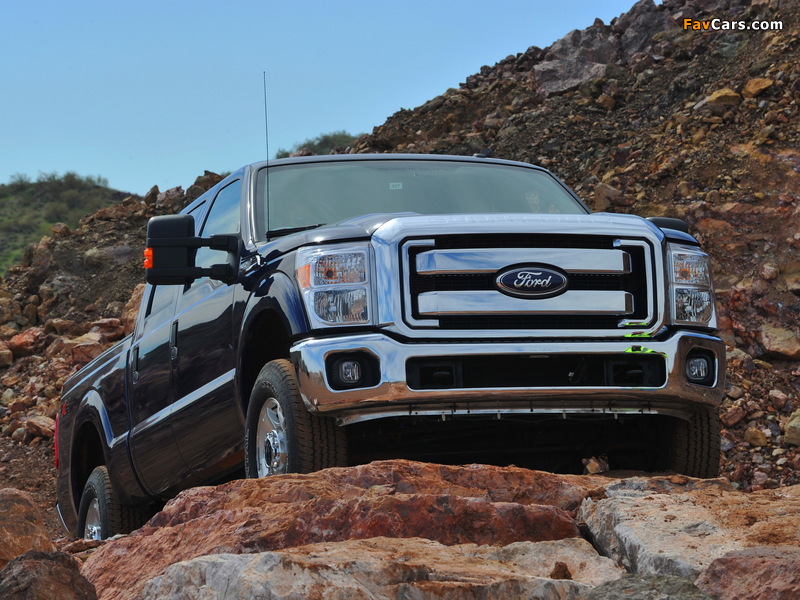 Photos of Ford F-350 Super Duty Crew Cab 2010 (800 x 600)