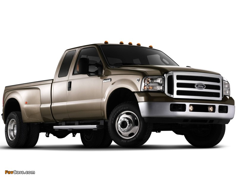 Pictures of Ford F-350 Super Duty Super Cab 2005–07 (800 x 600)