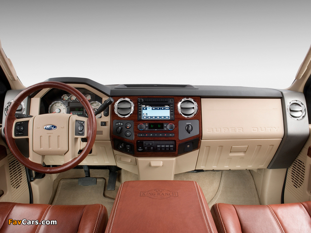 Pictures of Ford F-350 Super Duty Crew Cab 2007–10 (640 x 480)