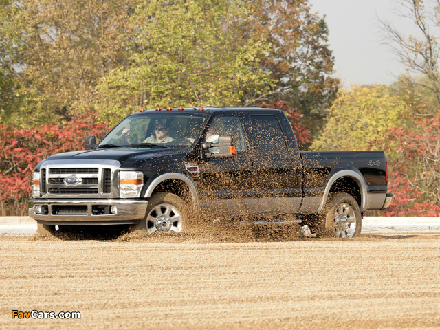 Pictures of Ford F-350 Super Duty Crew Cab 2007–10 (640 x 480)