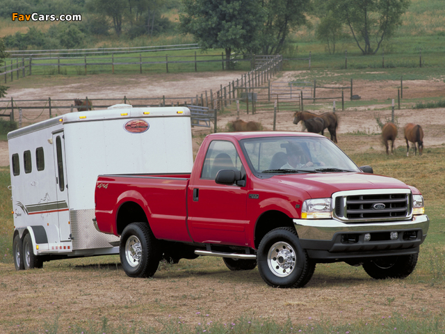 Ford F-350 Super Duty Regular Cab 1999–2004 wallpapers (640 x 480)