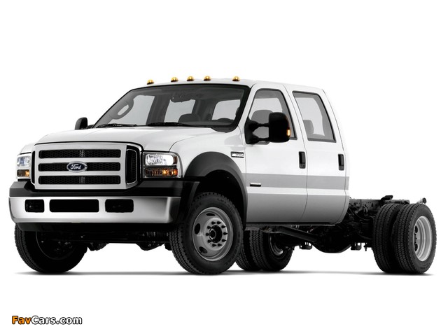 Ford F-550 Super Duty Crew Cab 2004–10 wallpapers (640 x 480)
